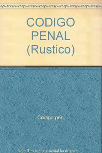 Imagen de archivo de CODIGO PENAL (Rustico) a la venta por medimops