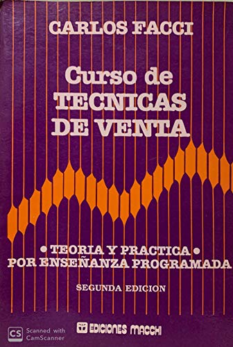 Beispielbild fr CURSO DE TECNICAS DE VENTA zum Verkauf von CATRIEL LIBROS LATINOAMERICANOS