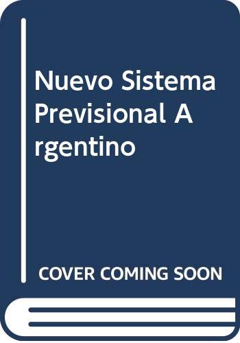 Stock image for El nuevo sistema previsional argentino. for sale by Ventara SA