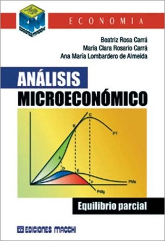 Beispielbild fr analisis microeconomico carra carra zum Verkauf von LibreriaElcosteo