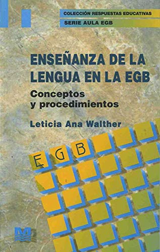 Stock image for Enseanza de la lengua en la egb.conceptos y for sale by Iridium_Books