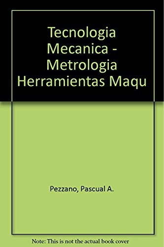 Imagen de archivo de libro tecnologia mecanica a la venta por DMBeeBookstore