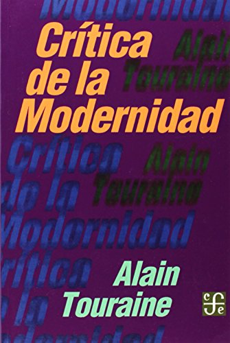 Stock image for Critica de la Modernidad (Coleccion Popular) (Spanish Edition) for sale by Russell Books