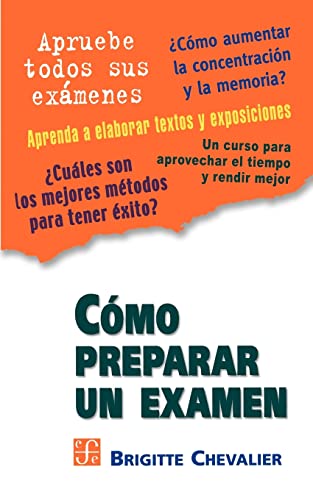 Imagen de archivo de Como Preparar un Examen a la venta por Chiron Media