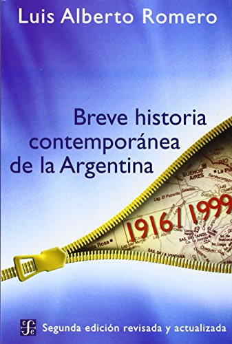 9789505573936: Breve historia contempornea de la Argentina (Spanish Edition)