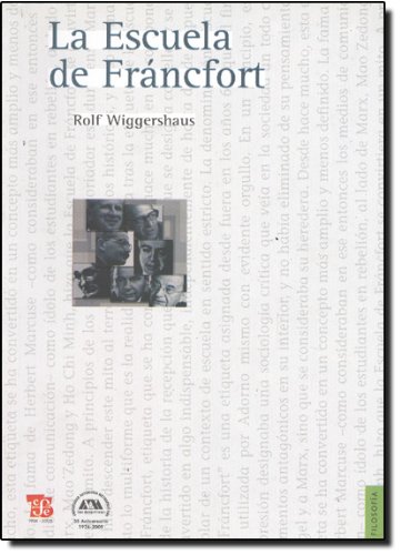 9789505578306: La escuela de Francfort / Frankfurt School (Filosofia)