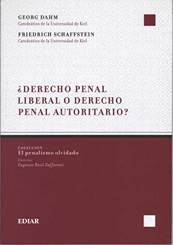 Imagen de archivo de Derecho penal liberal o Derecho penal autoritario? a la venta por MARCIAL PONS LIBRERO