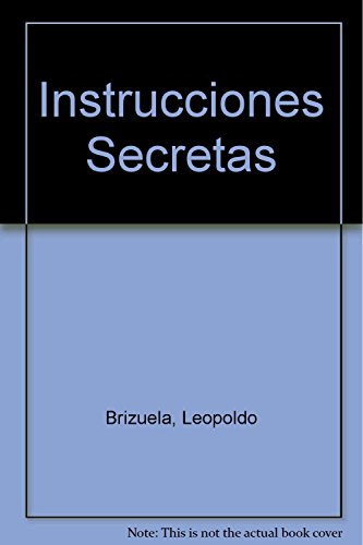 Beispielbild fr Instrucciones Secretas (Spanish Edition) zum Verkauf von Phatpocket Limited