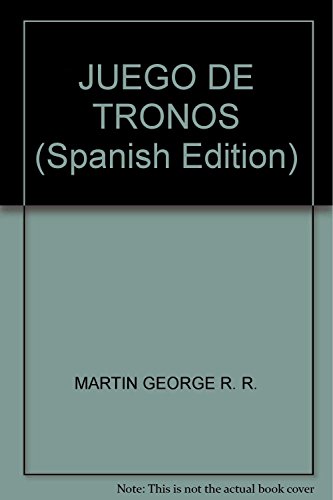 Stock image for JUEGO DE TRONOS for sale by Daedalus Books