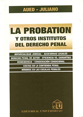 Stock image for la_probation_y_otros_institutos_del_derecho_penal for sale by dsmbooks