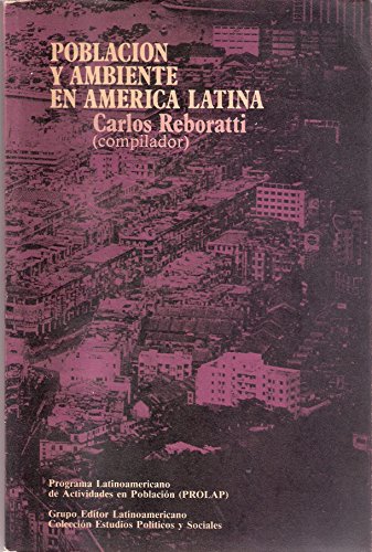 Beispielbild fr Poblacin y ambiente en Amrica Latina zum Verkauf von Book Dispensary