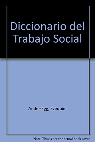 9789507245275: Diccionario Del Trabajo Social (Spanish Edition)