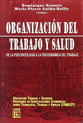 Stock image for ORGANIZACION TRABAJO Y SALUD for sale by Hilando Libros