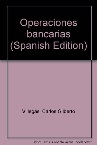 Imagen de archivo de OPERACIONES BANCARIAS (2 TOMOS) a la venta por CATRIEL LIBROS LATINOAMERICANOS