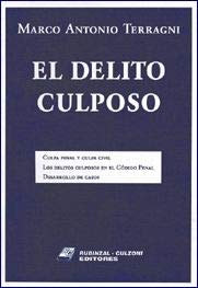 Imagen de archivo de EL DELITO CULPOSO a la venta por CATRIEL LIBROS LATINOAMERICANOS