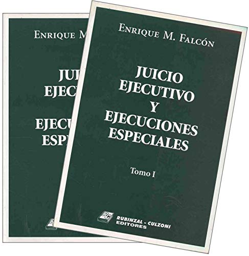 Juicio Ejecutivo y Ejecuciones Especiales (Spanish Edition) (9789507274671) by FALCON