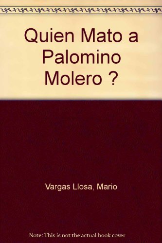Stock image for Quien Mato a Palomino Molero? (Spanish Edition) for sale by HPB-Red