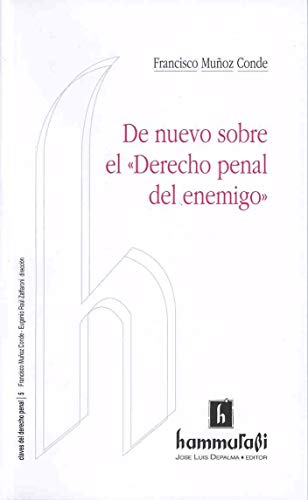 Imagen de archivo de De nuevo sobre el "Derecho penal del enemigo" a la venta por MARCIAL PONS LIBRERO