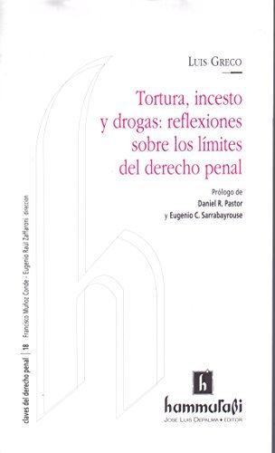 Stock image for Tortura, Incesto Y Drogas - Greco, Luis for sale by Libros del Mundo