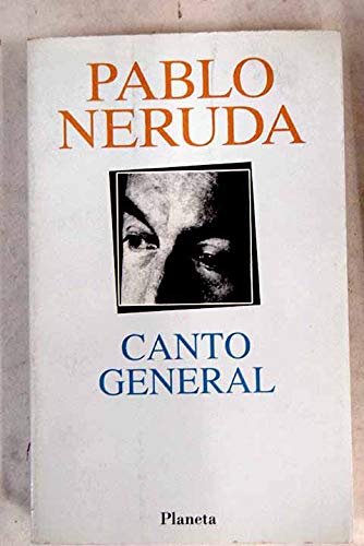 Stock image for Canto General (Spanish Edition) for sale by -OnTimeBooks-