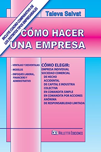 Imagen de archivo de Cmo Hacer una Empresa (Spanish Edition) a la venta por Lucky's Textbooks