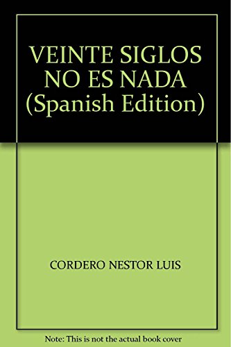 Stock image for Veinte siglos no es nada for sale by Tik Books GO