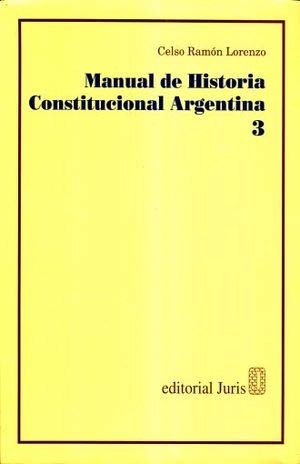 9789508171115: manual de historia constitucional tomo 3