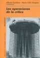 9789508450685: Las operaciones de la critica (Tesis/Ensayo)