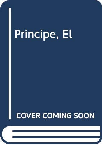 Stock image for El Principe. for sale by MARCIAL PONS LIBRERO
