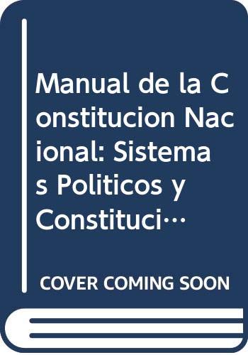 Imagen de archivo de manual de la constitucion nacional de ruiz marta v a la venta por LibreriaElcosteo