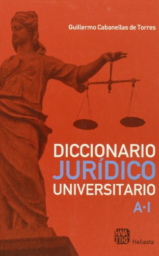 Beispielbild fr Diccionario Juridico Universitario (tomo 1) zum Verkauf von Juanpebooks
