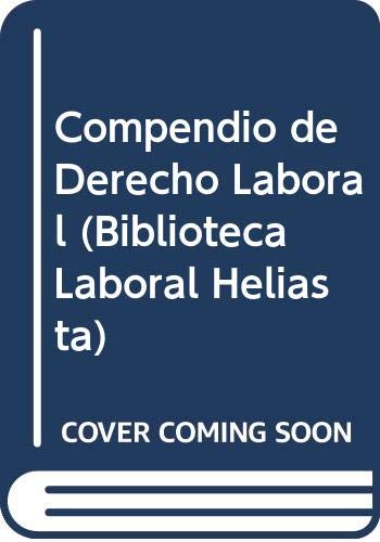 Stock image for compendio de derecho laboral cabanellas de torres for sale by LibreriaElcosteo