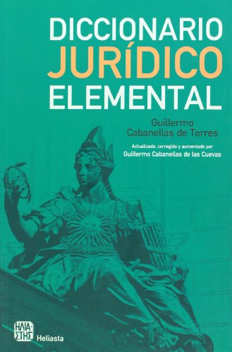 Beispielbild fr Diccionario juridico elemental (Spanish Edition) zum Verkauf von ZBK Books