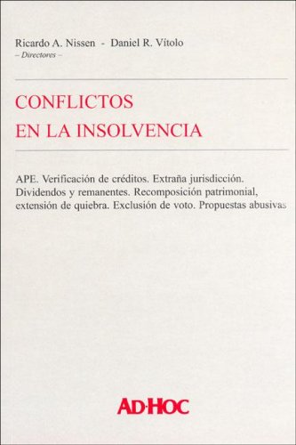 Beispielbild fr Conflictos En La Insolvencia (Spanish Edition) zum Verkauf von SoferBooks