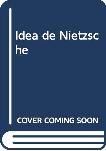 Imagen de archivo de Idea de Nietzsche a la venta por medimops