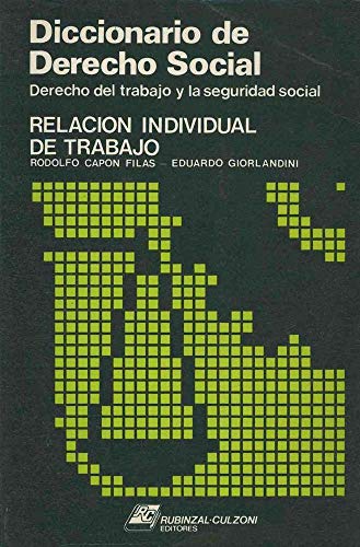 Stock image for Diccionario de derecho social: Derecho del trabajo y la seguridad social (Spa. for sale by Iridium_Books