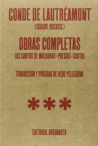 Stock image for Obras completas. Los cantos de Maldoror - Poesias - Cartas for sale by Tarahumara Libros