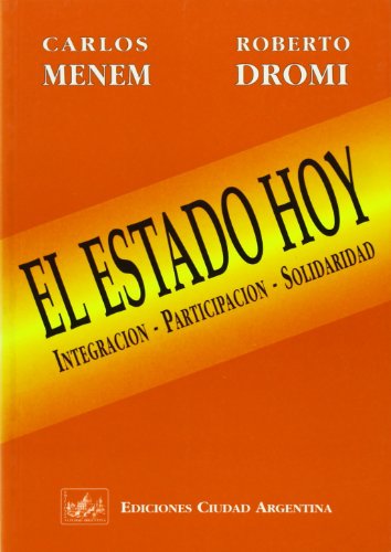 Imagen de archivo de ESTADO HOY, EL Integrac/Partic/Solidar. a la venta por AG Library