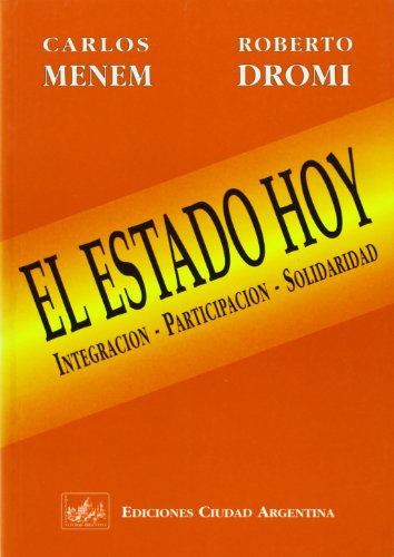 Stock image for ESTADO HOY, EL Integrac/Partic/Solidar. for sale by AG Library