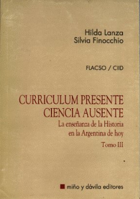 Imagen de archivo de curriculum presente ciencia ausente tomo 3 lanza y finocc a la venta por DMBeeBookstore