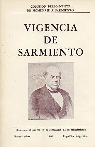 9789509918702: Vigencia de Sarmiento (Spanish Edition)