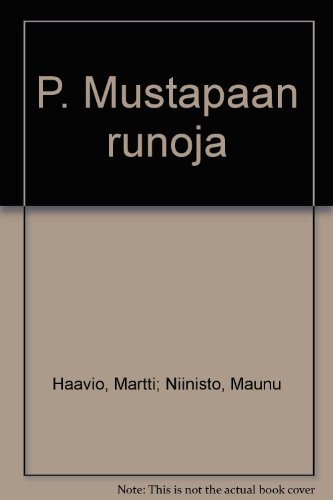 P. Mustapaan Runoja