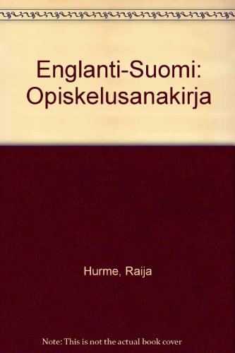 9789510187111: Englanti-Suomi: Opiskelusanakirja