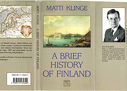 Beispielbild fr A brief history of Finland zum Verkauf von SecondSale