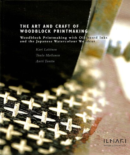 Stock image for The Art and Craft of Woodblock Printmaking: Woodblock Printmaking with Oil-Based Inks and the Japanese Watercolour Woodcut for sale by Moe's Books