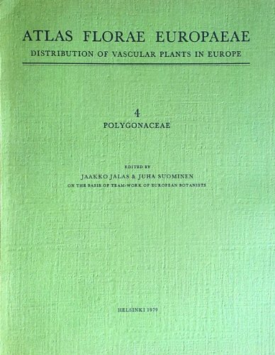 Atlas florae Europaeae : distribution of vascular plants in Europe / 4. Polygonaceae