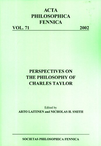 9789519264479: Perspectives on the Philosophy of Charles Taylor (Acta Philosophica Fennica, 71)