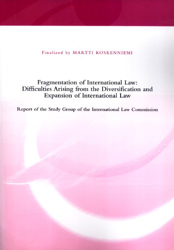 9789521023378: Fragmentation of International Law: Difficulties Arising From Diversification and Expansion of International Law. Report of the Study Group of the International Law Commission (Erik Castrn Institute Research Reports, 21/2007)