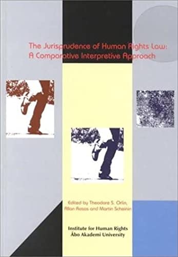 Stock image for The Jurisprudence of Human Rights Law: A Comparative Interpretive Approach for sale by Kennys Bookshop and Art Galleries Ltd.