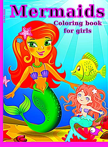 Beispielbild fr Mermaid Coloring Book For Girls: Mermaids and their friends from the ocean zum Verkauf von Buchpark